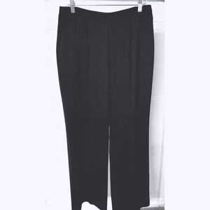 90s Vintage Le Suit Womens Black‎ Pinstripe Career Dress Pants Size 12 Workwear